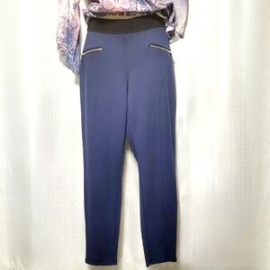 Faded Glory Navy Blue Leggings Not your average leggings. (XL 16-18)